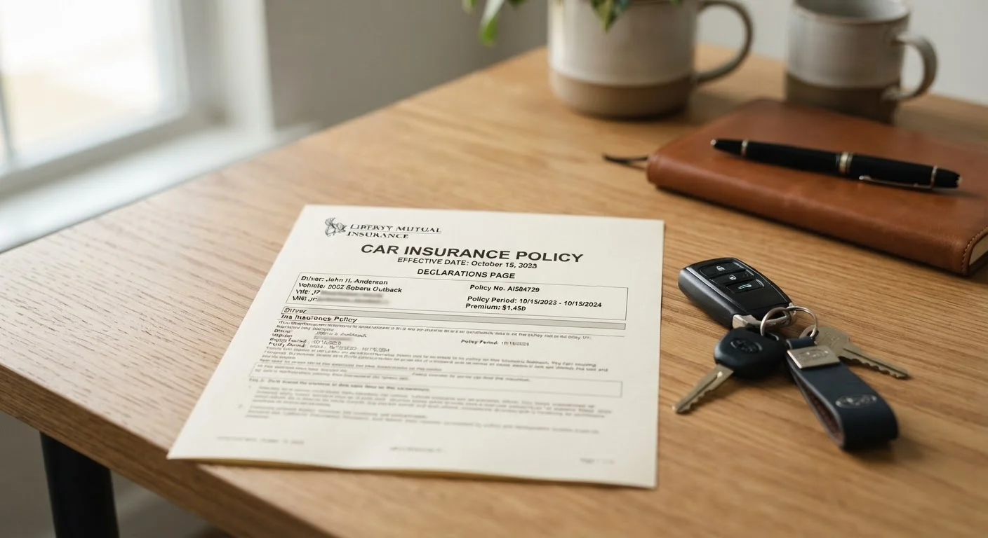Car Insurance Explained: What Every Policy Actually Covers