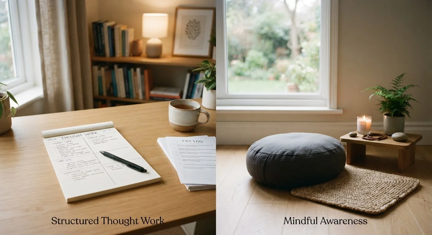 Cognitive Behavioral Therapy vs. Mindfulness-Based Approaches