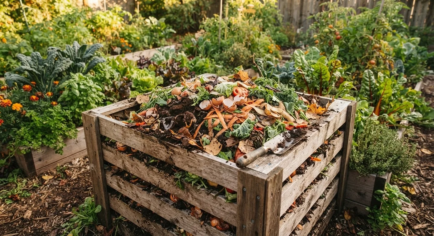 Composting at Home: The Full Cycle From Kitchen Scraps to Garden Gold