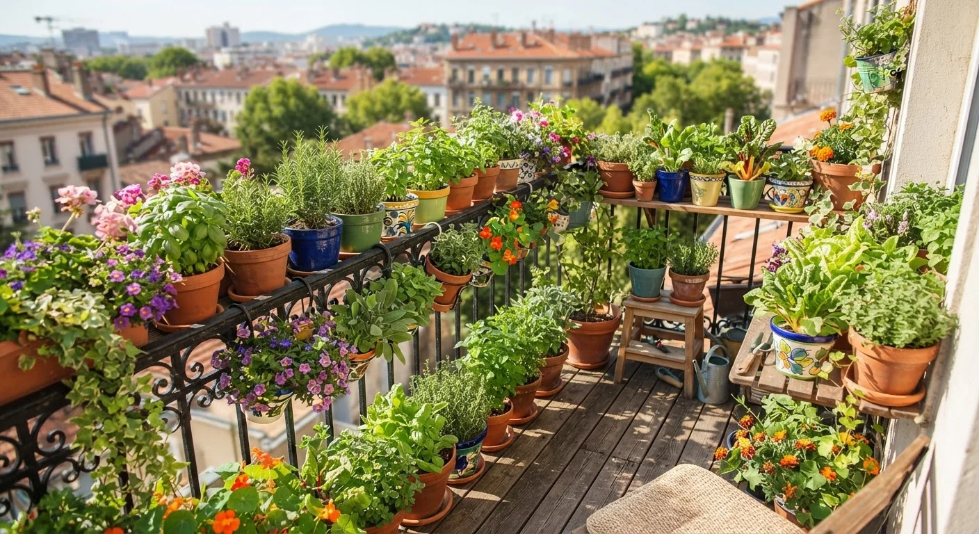 Container Gardening on a Small Patio or Balcony