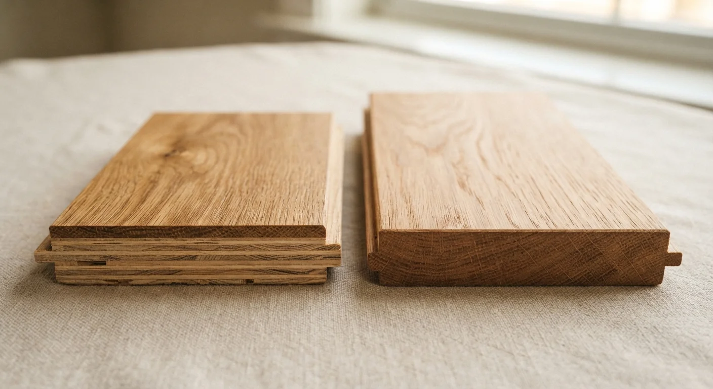 Engineered Hardwood vs. Solid Hardwood Flooring