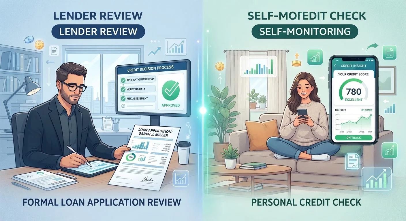How Hard and Soft Credit Inquiries Affect Your Report Differently