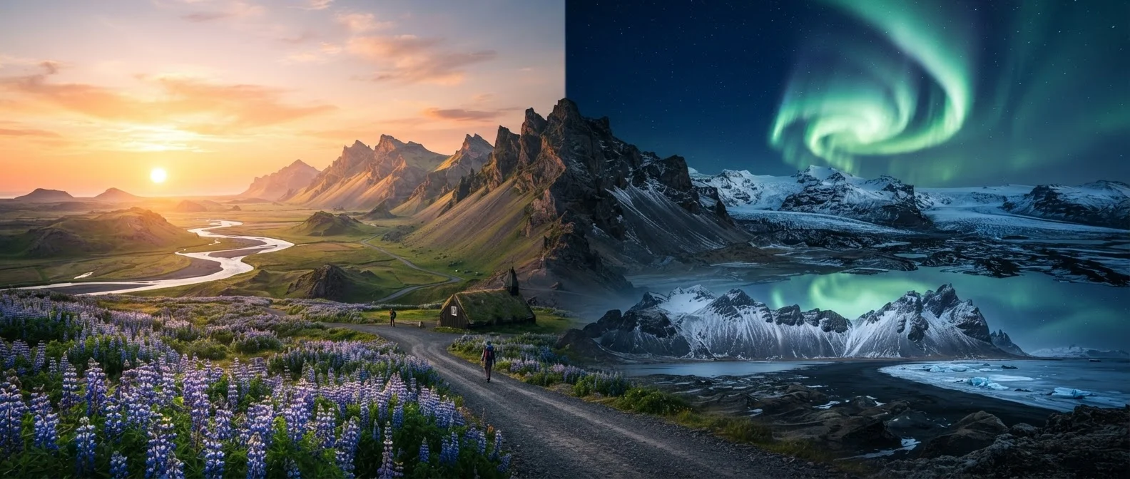 Iceland in Summer vs. Iceland in Winter: Two Very Different Trips