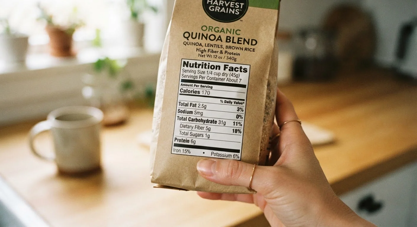Reading a Nutrition Label Without Getting Lost in the Fine Print