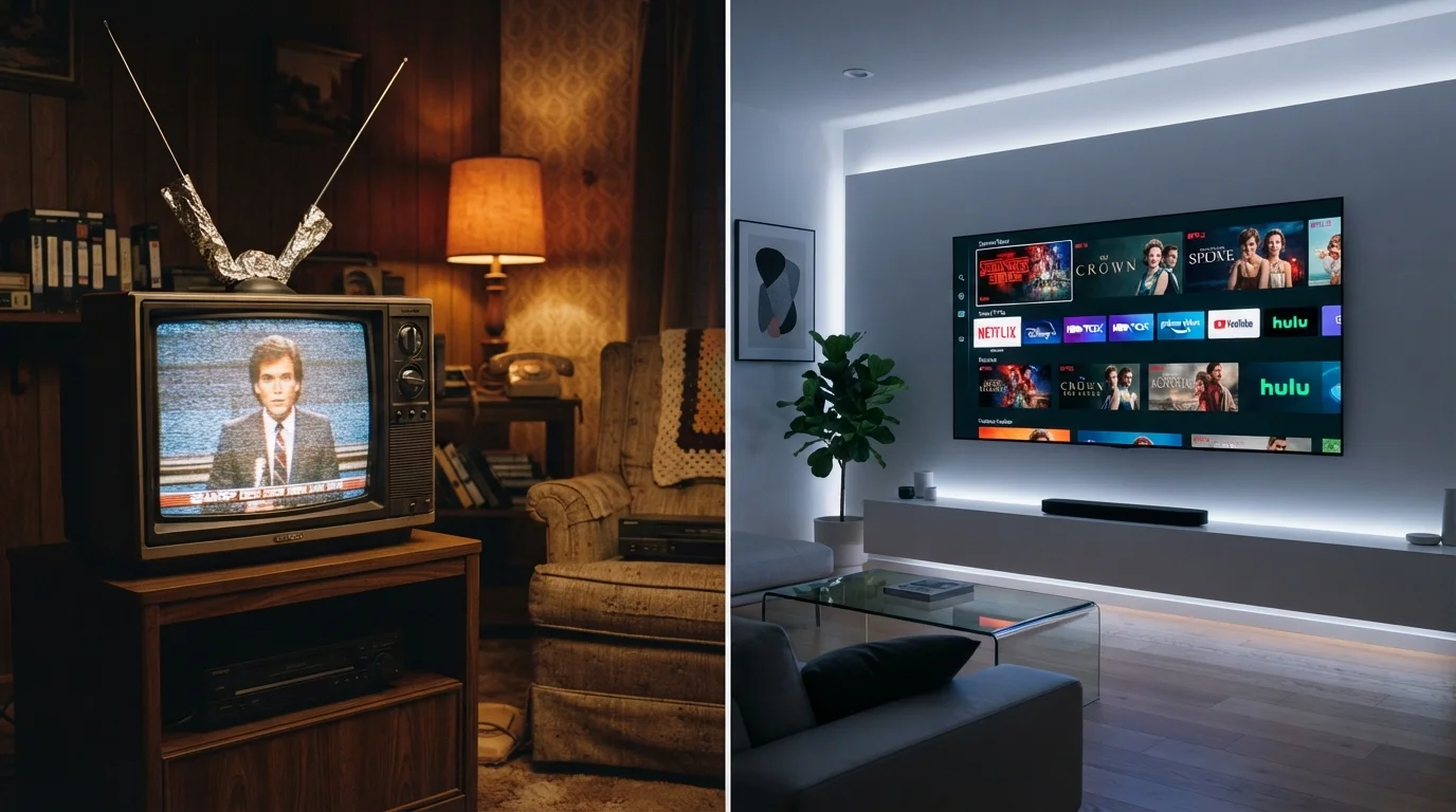 Streaming Era vs. Broadcast Era: What Changed When Everyone Got a Remote