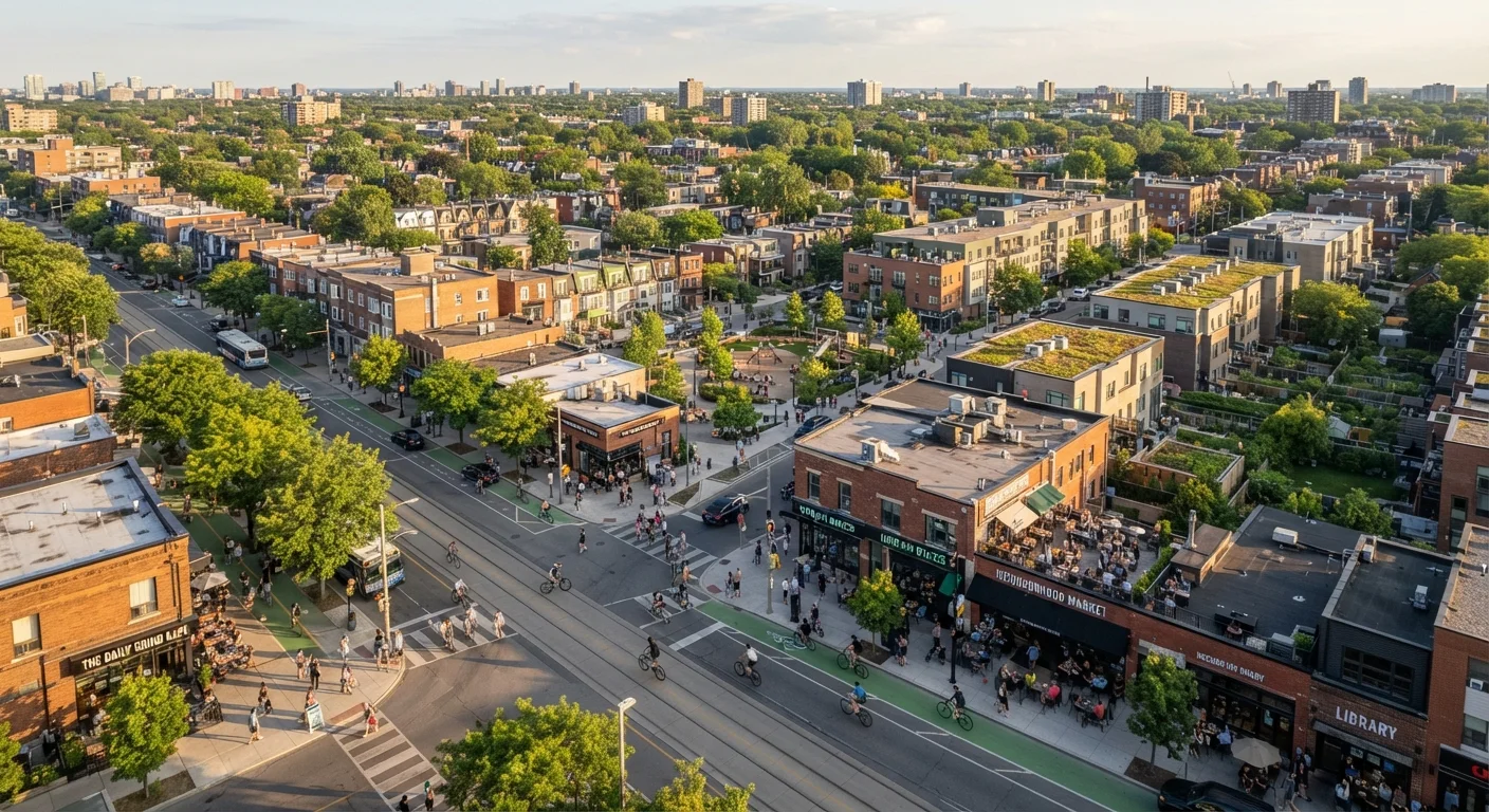 Suburban Sprawl to 15-Minute Neighborhoods: How American Community Design Is Evolving