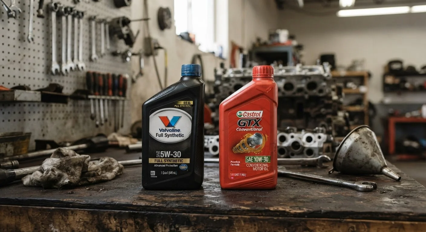 Synthetic vs. Conventional Motor Oil: Understanding the Real Difference