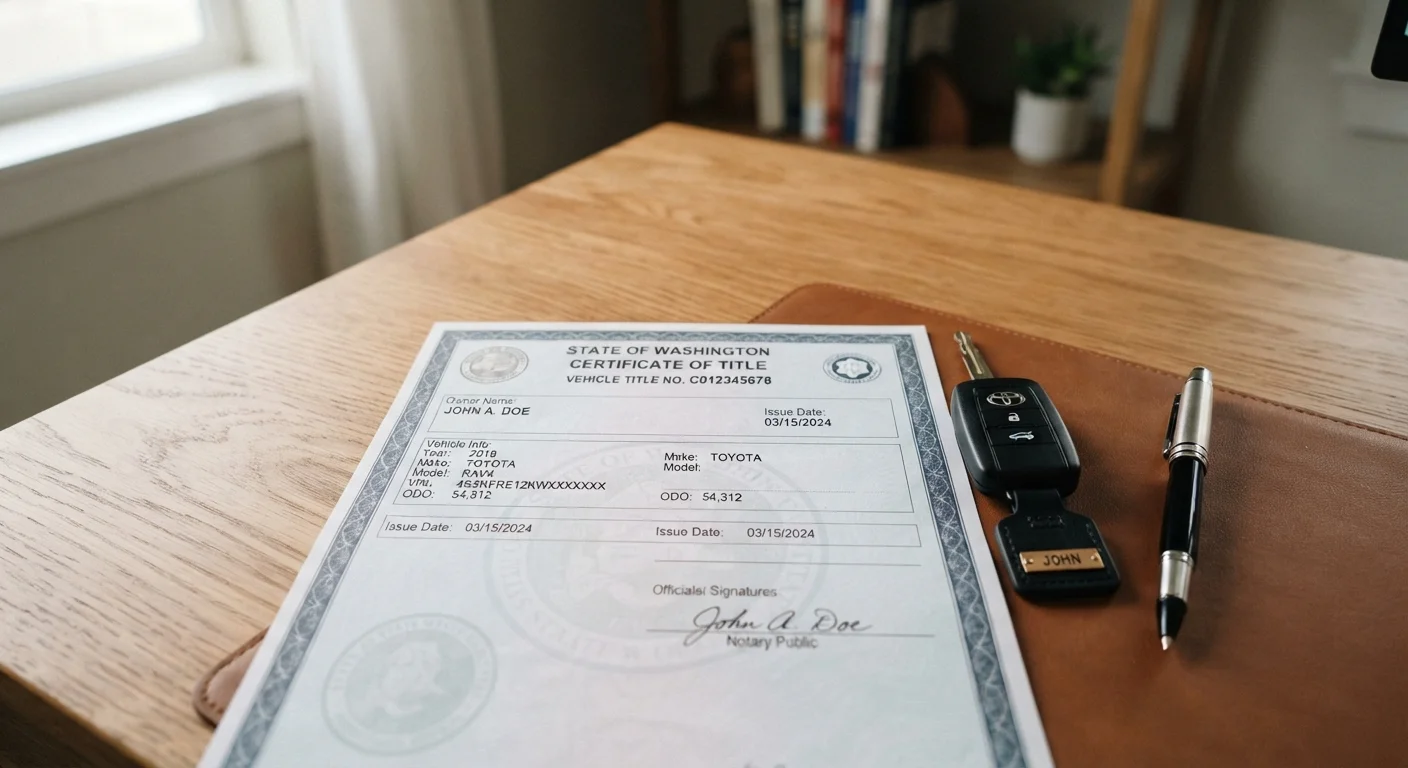 Transferring a Car Title: The Step Most New Owners Skip
