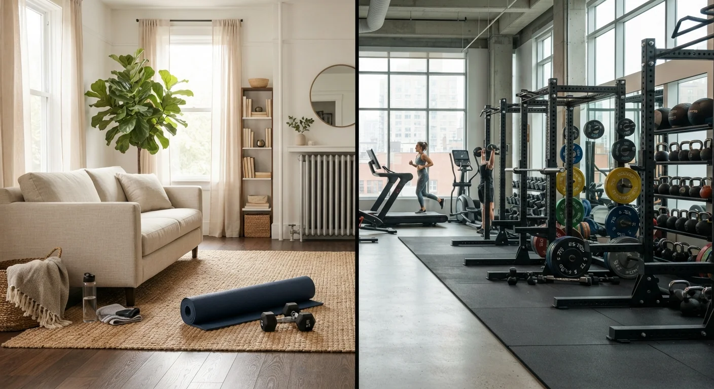 Weighing the Trade-Offs of Home Workouts vs. Gym Training