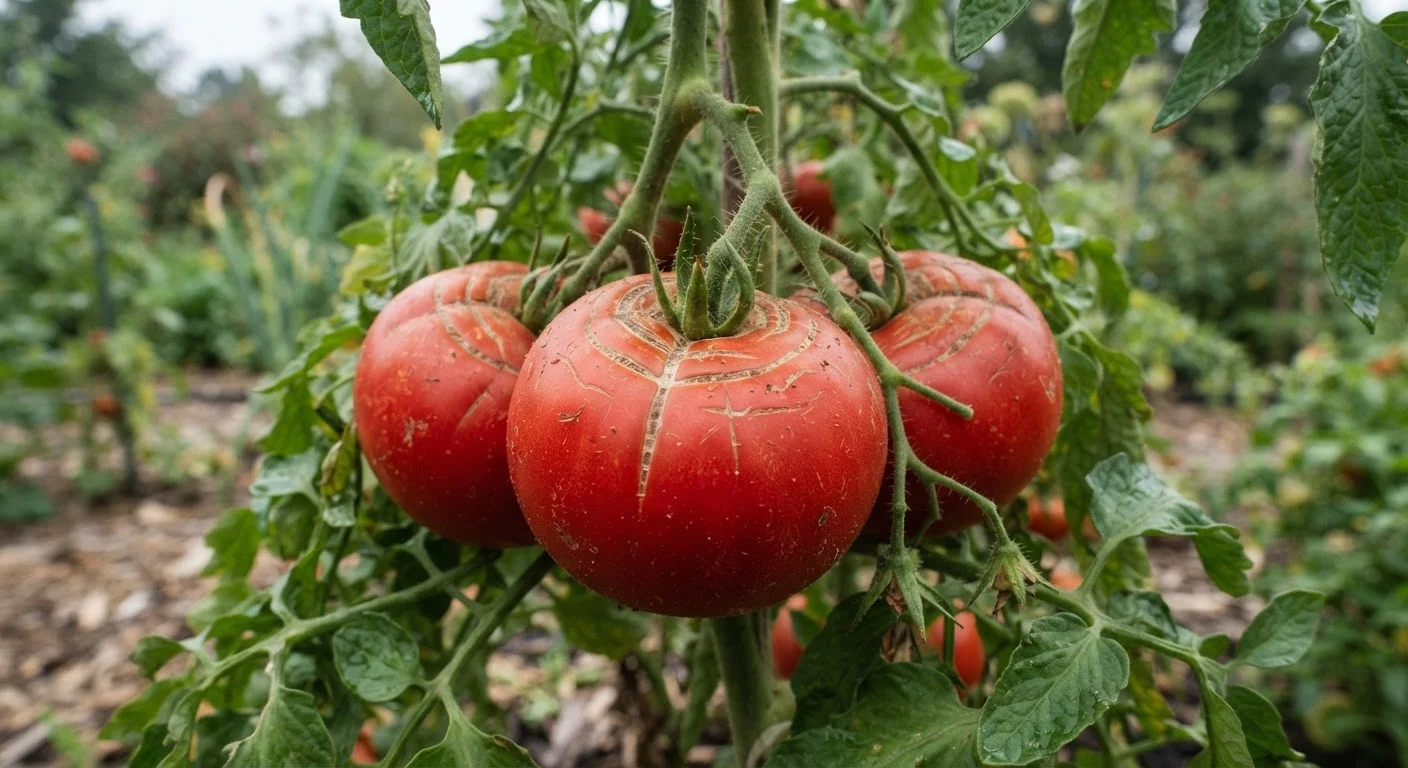Why Your Tomatoes Keep Cracking (and What's Actually Causing It)
