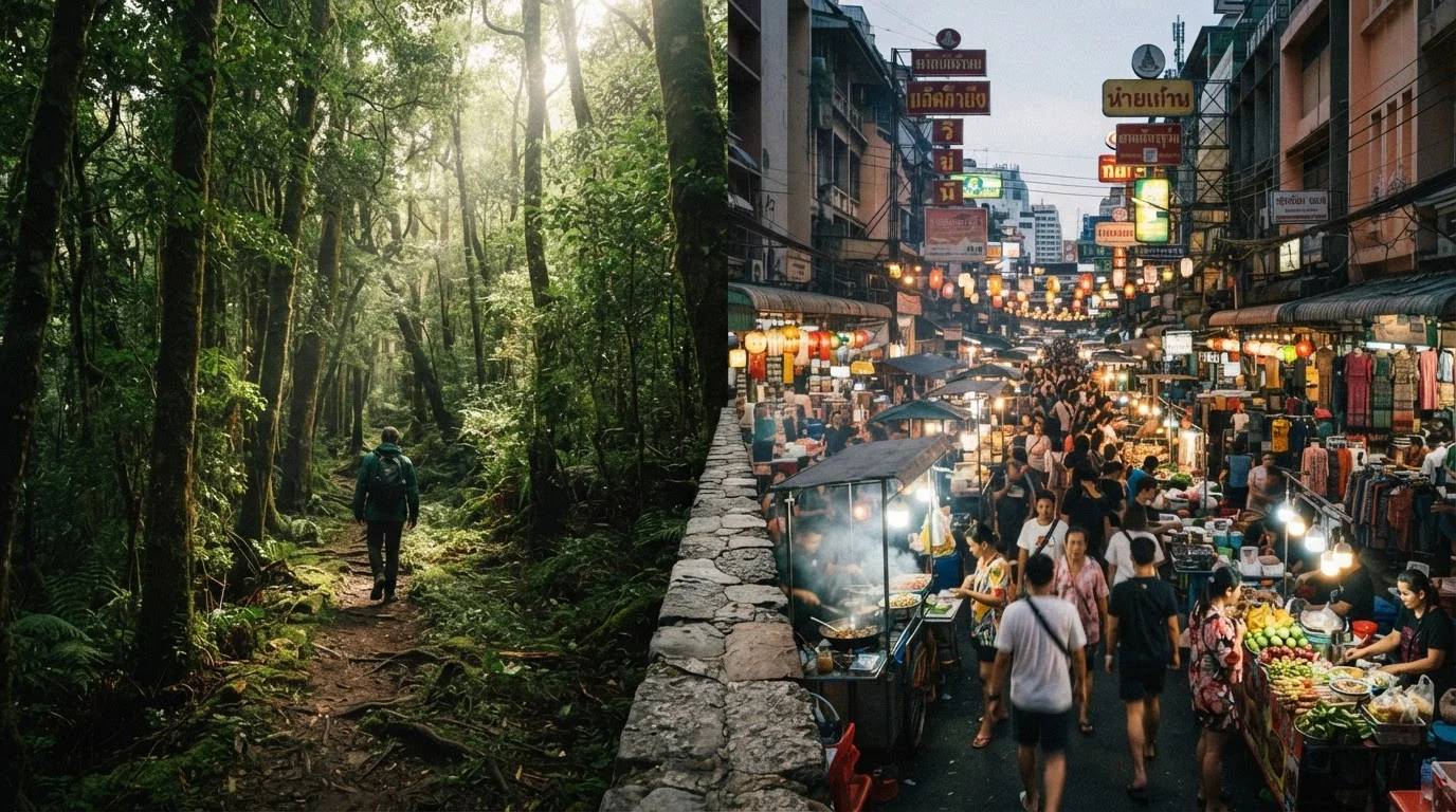 Wilderness Immersion vs. Urban Exploration: Two Very Different Ways to Know a Place